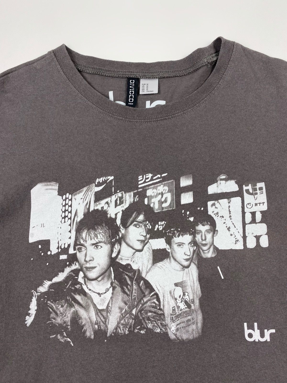 Band Tees H&M x Blur Brit Pop Band Photo Graphic Boxy Tee Size US S / EU 44-46 / 1 - 2 Thumbnail