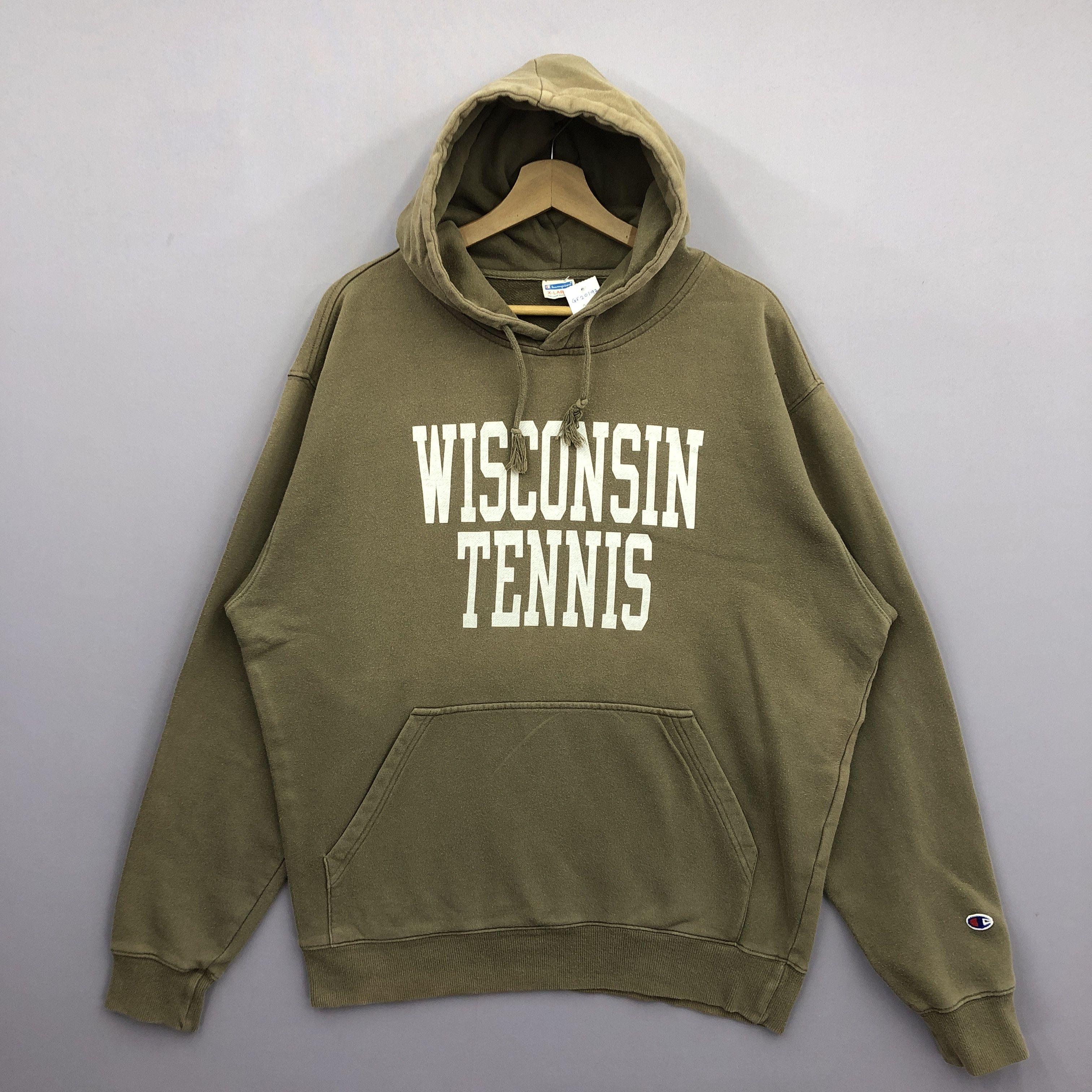 Champion Vintage Wisconsin Tennis Hoodie Sweater Champion Sweatshirt Size US L / EU 52-54 / 3 - 2 Thumbnail