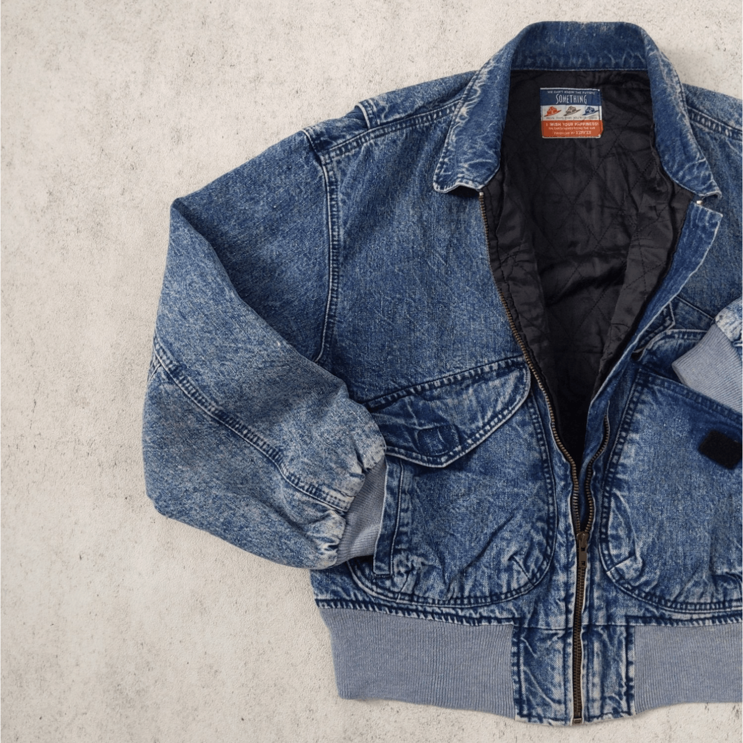 Edwin Vintage 90s Something Denim Jacket by Edwin Size US L / EU 52-54 / 3 - 8 Thumbnail