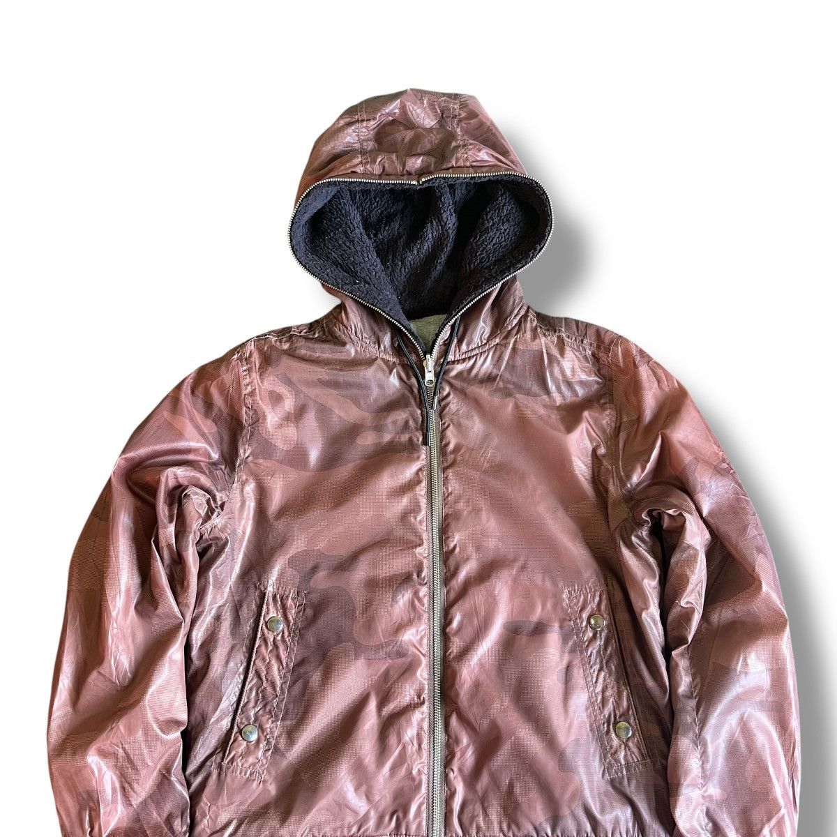 If Six Was Nine × Japanese Brand × RAGEBLUE RAGEBLUE REVERSIBLE FULL ZIPPER JACKET HOODIE Size US M / EU 48-50 / 2 - 2 Thumbnail
