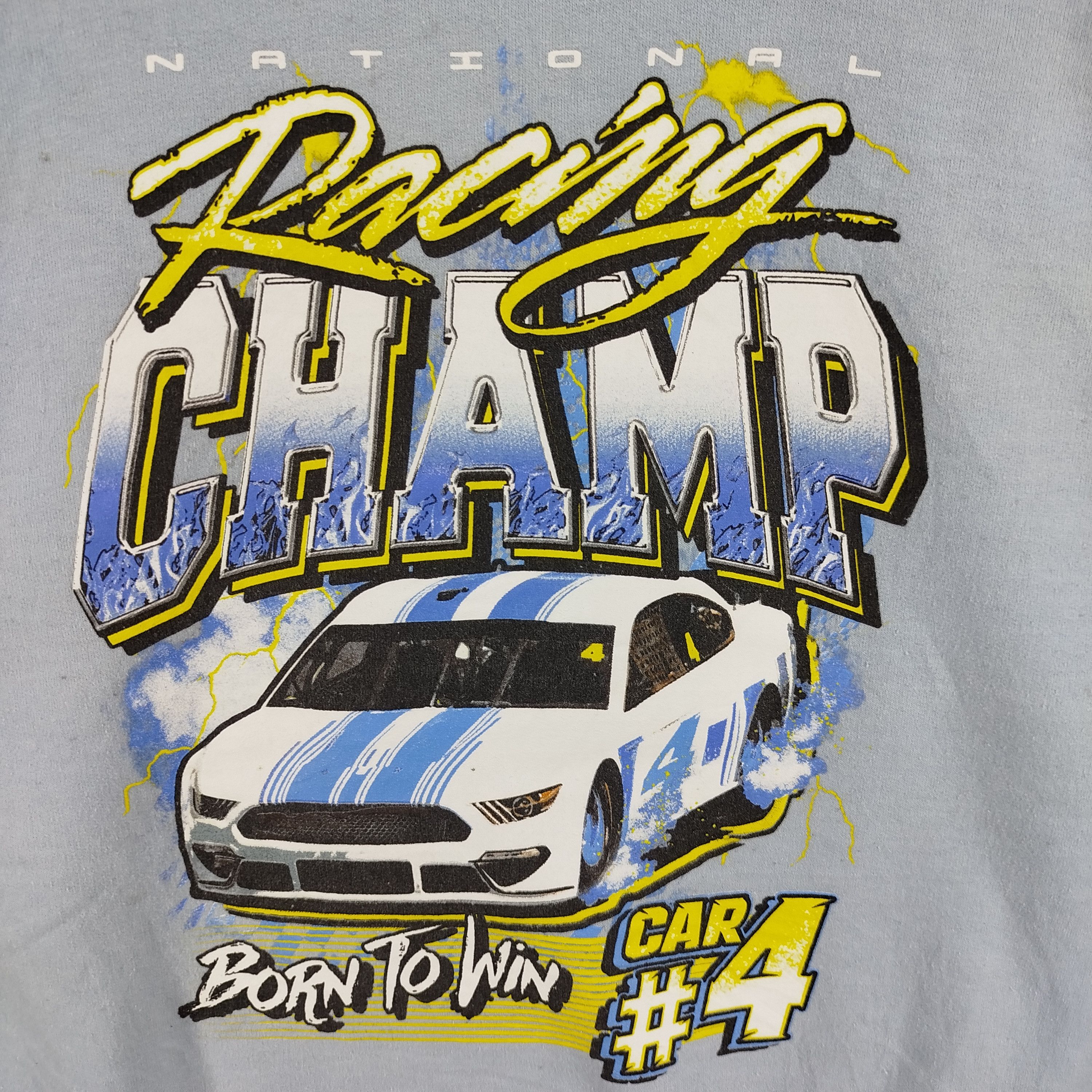 Other National Racing Car Champ Big Print Size US L / EU 52-54 / 3 - 3 Thumbnail