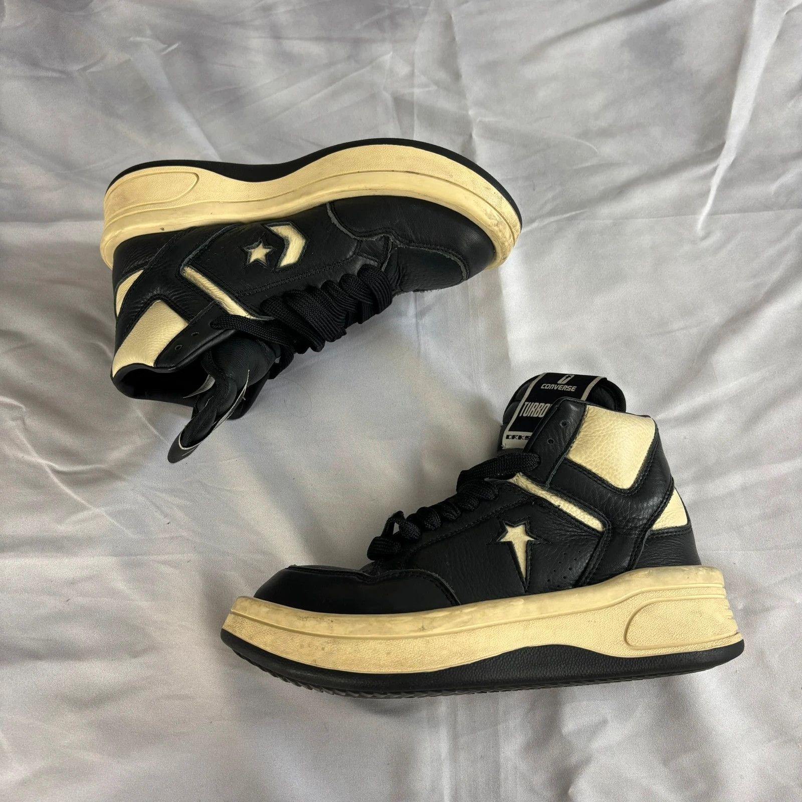 Converse × Rick Owens Drkshdw Rick Owens converse Size US 6 / IT 36 - 2 Thumbnail
