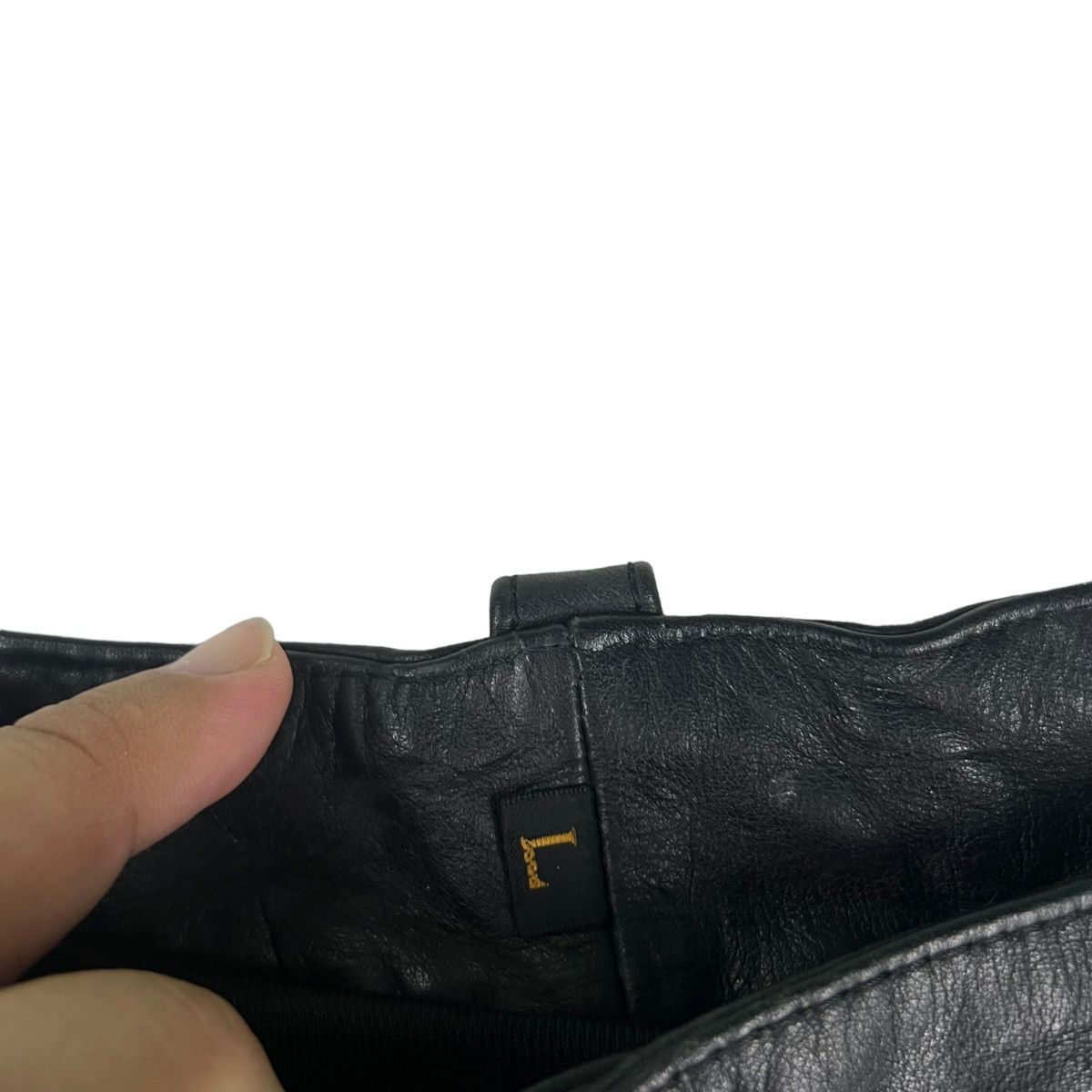 Genuine Leather 🔥Vintage True Leather Racing Pants Inspire Schott Perfecto Size US 32 / EU 48 - 10 Thumbnail