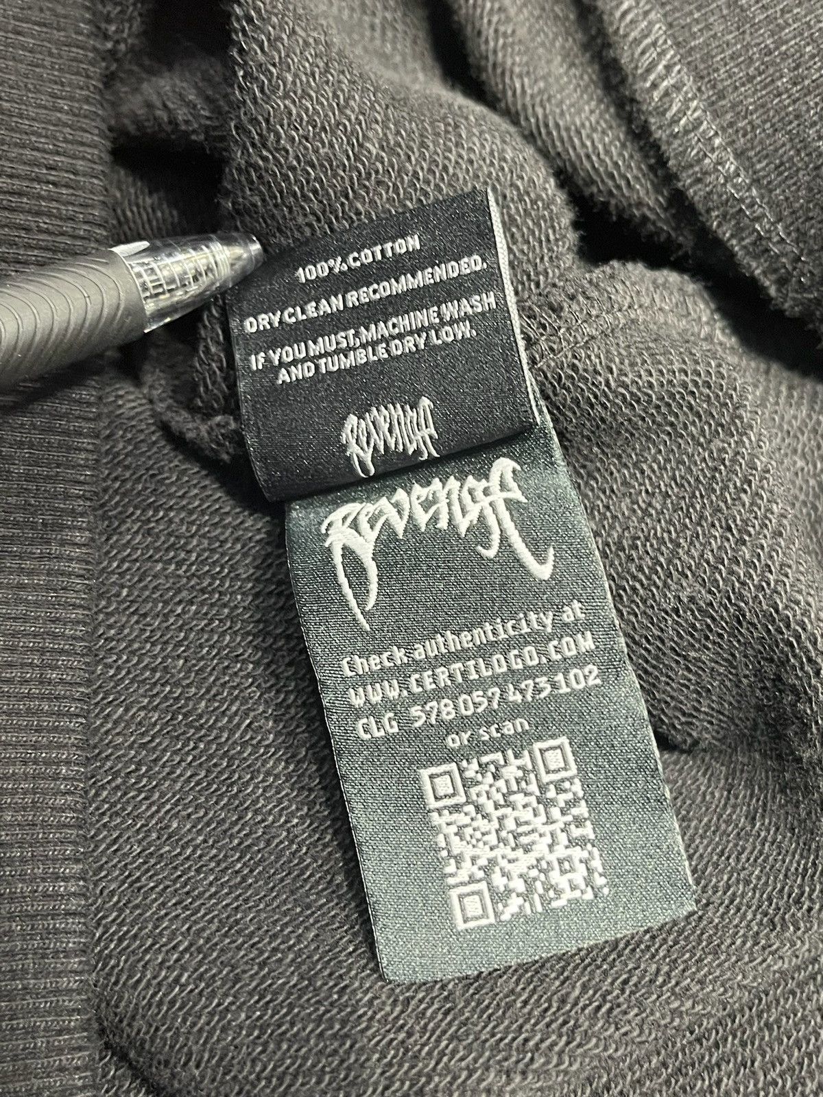 Revenge REVENGE XXXTENTACION “KILL” HOODIE - SIZE XL - (BLACK) Size US XL / EU 56 / 4 - 4 Thumbnail