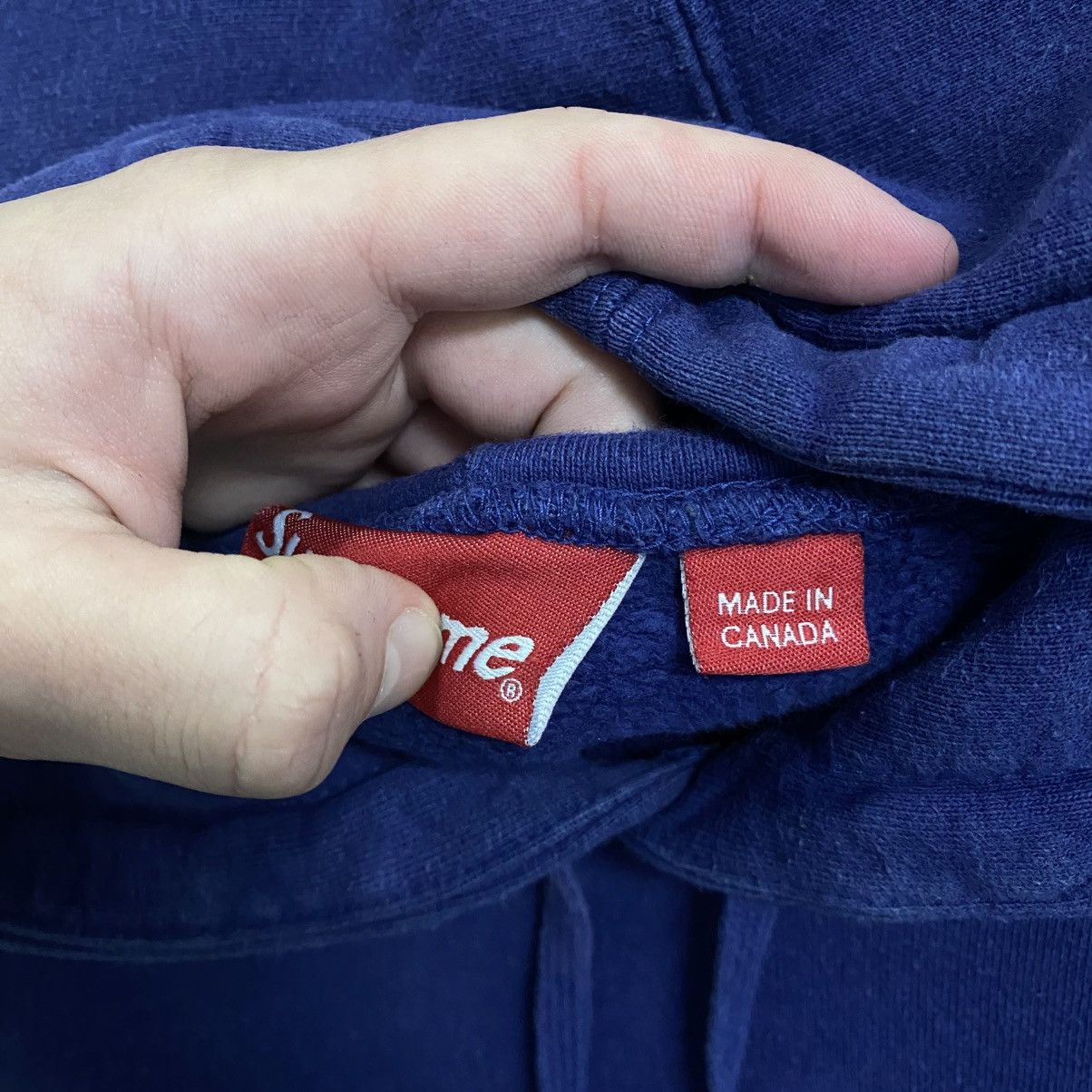 Supreme Vintage Supreme hoodie big logo Size US L / EU 52-54 / 3 - 11 Thumbnail