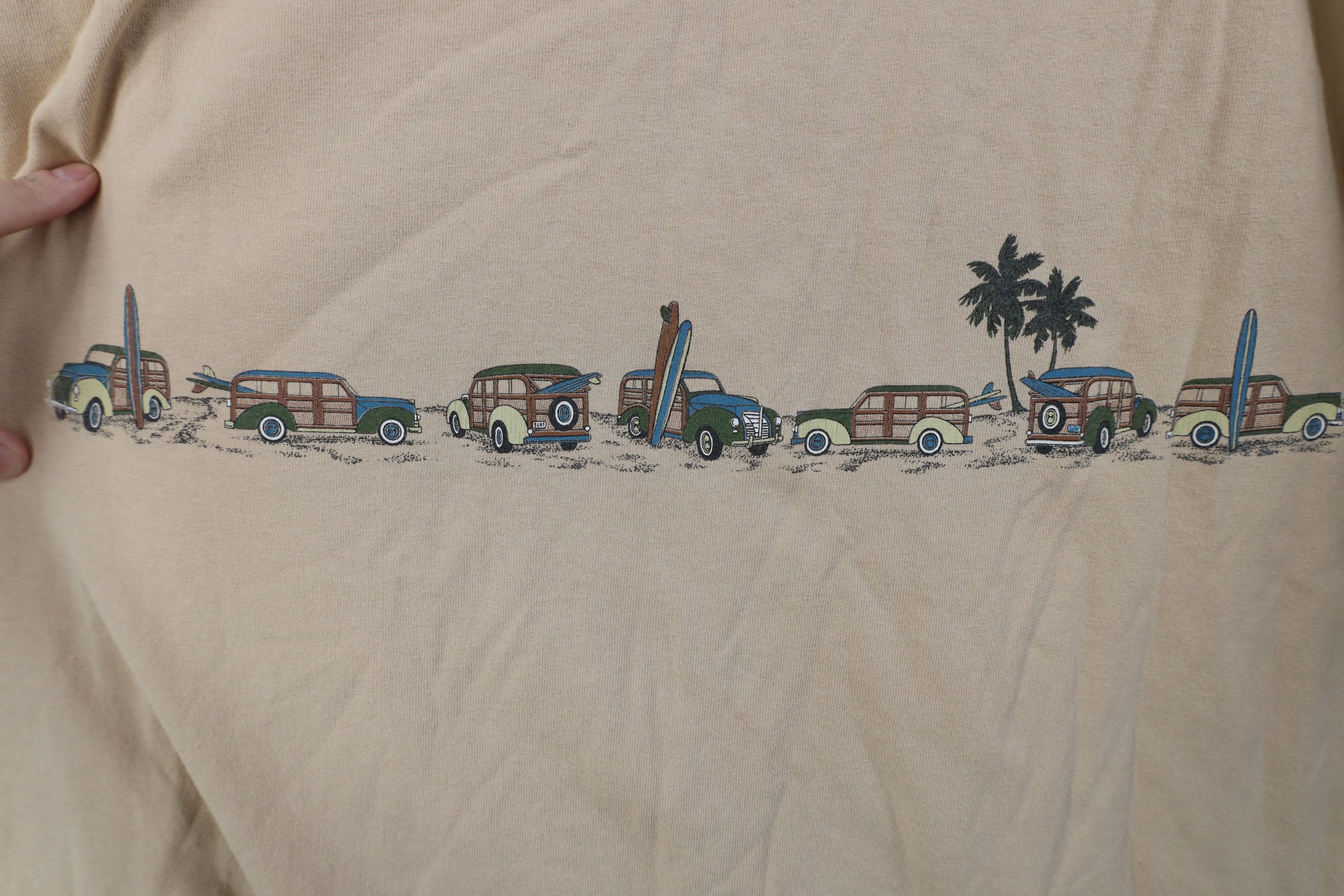 Vintage Vintage Y2K Streetwear Hawaii Beach Surfing Surf T-Shirt Size US XXL / EU 58 / 5 - 11 Thumbnail