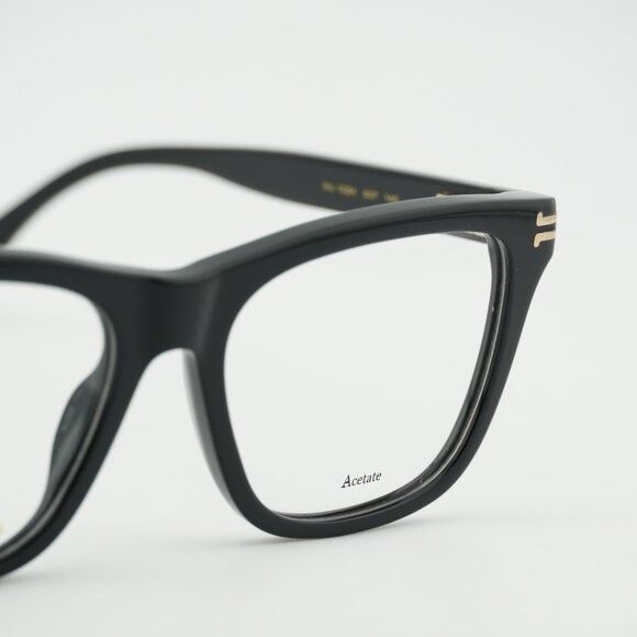Marc Jacobs Marc Jacobs MJ 1084 0807 00 Eyeglasses Black 52mm Square Size ONE SIZE - 3 Thumbnail