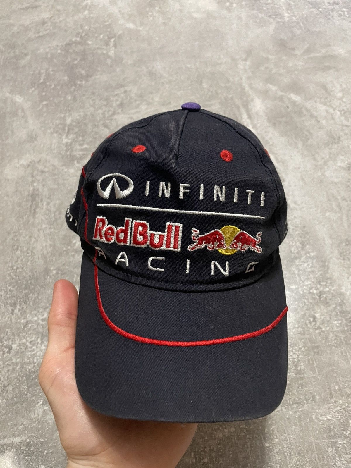Red Bull × Vintage Vintage Infiniti Red Bull Racing Cap Hat Size ONE SIZE - 2 Thumbnail