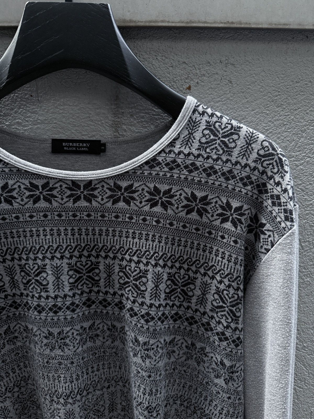 Burberry Black Label long sleeve top