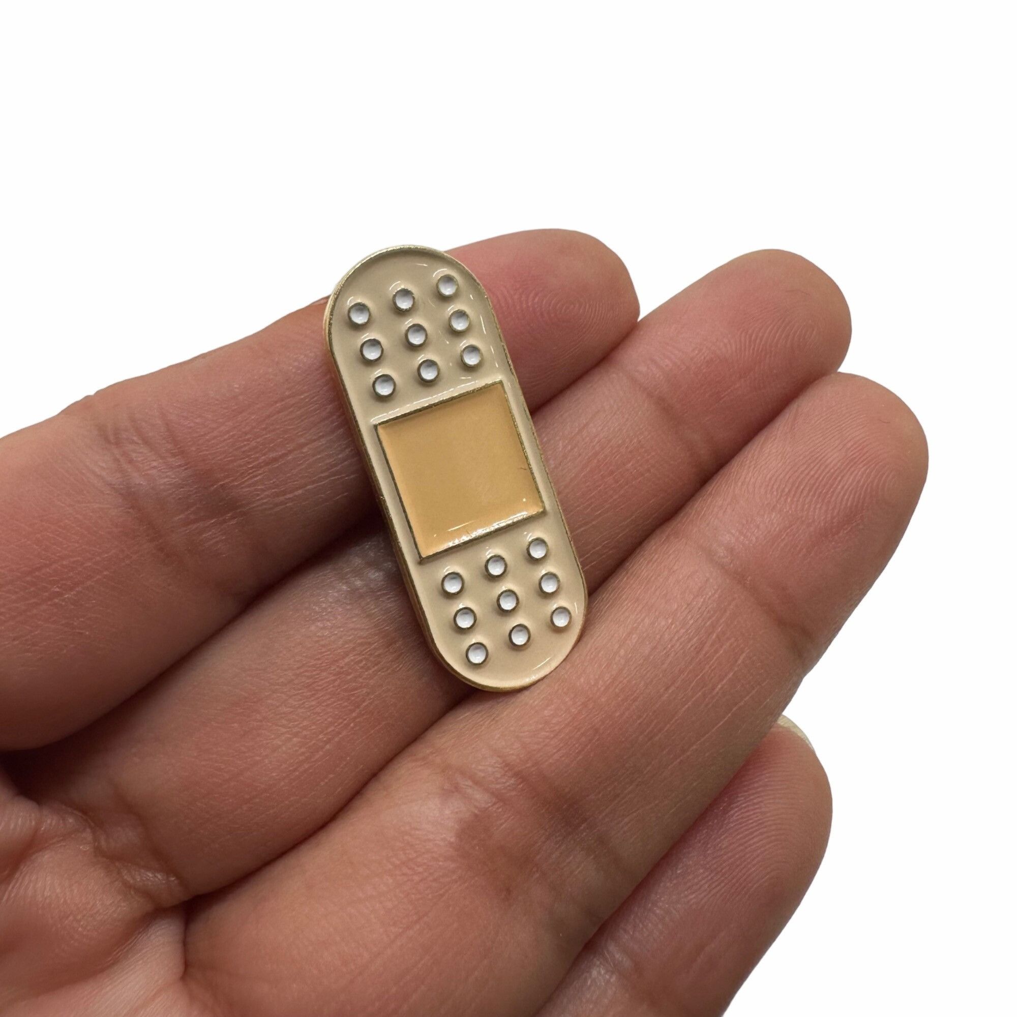 Other Bandage Smartwatch Bar Enamel Pin Curita Brooch for Healthca Size ONE SIZE - 2 Thumbnail