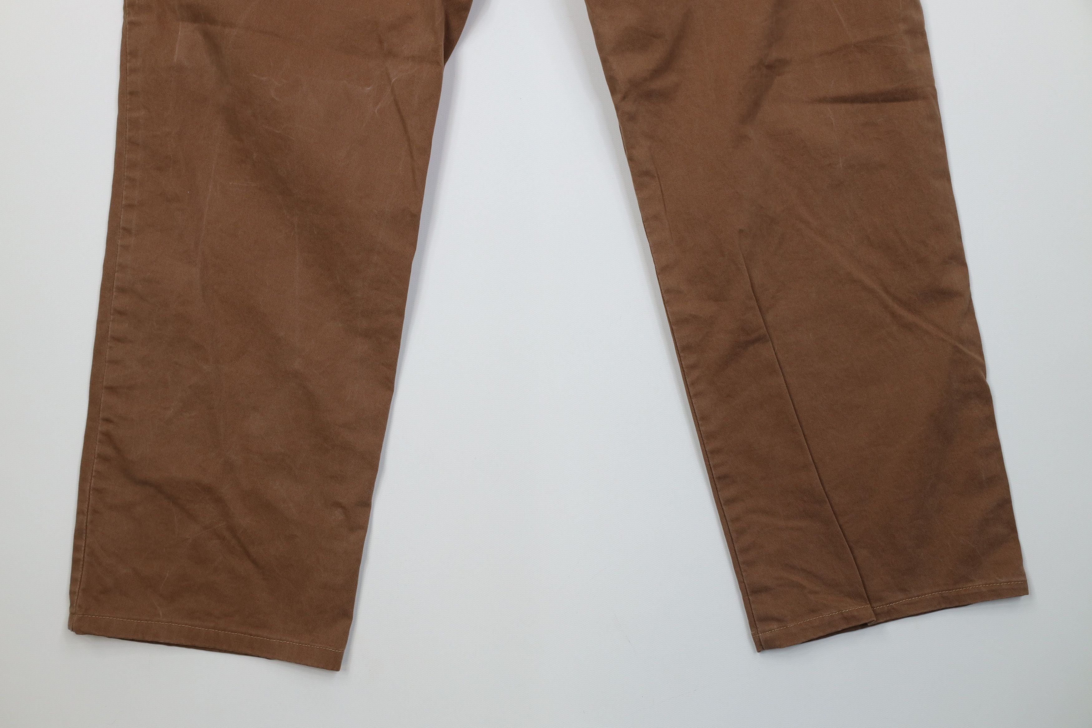 Ralph Lauren Vintage Y2K Ralph Lauren Straight Fit Chino Pants Brown Size US 32 / EU 48 - 13 Thumbnail