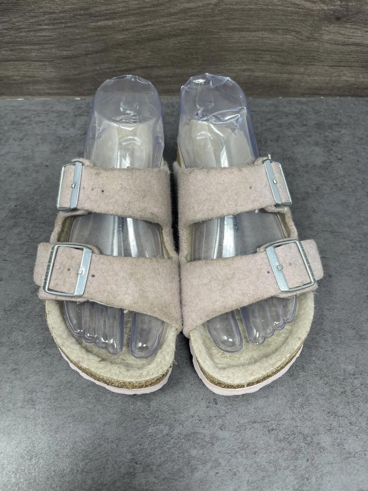 Birkenstock Birkenstock Arizona Shearling Sandals Womens Size 7 (38) Size US 7 / IT 37 - 3 Thumbnail