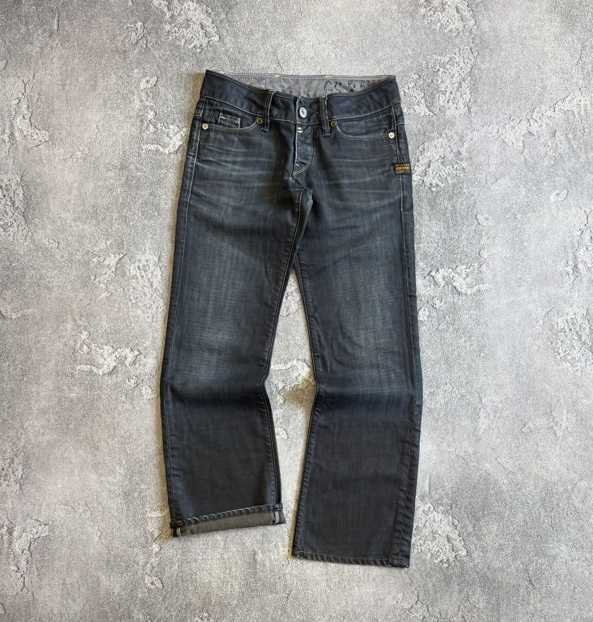 G-Star G star raw 26/32 Kane loose flare denim pants jeans trousers Size 26" / US 2 / IT 38 - 7 Thumbnail