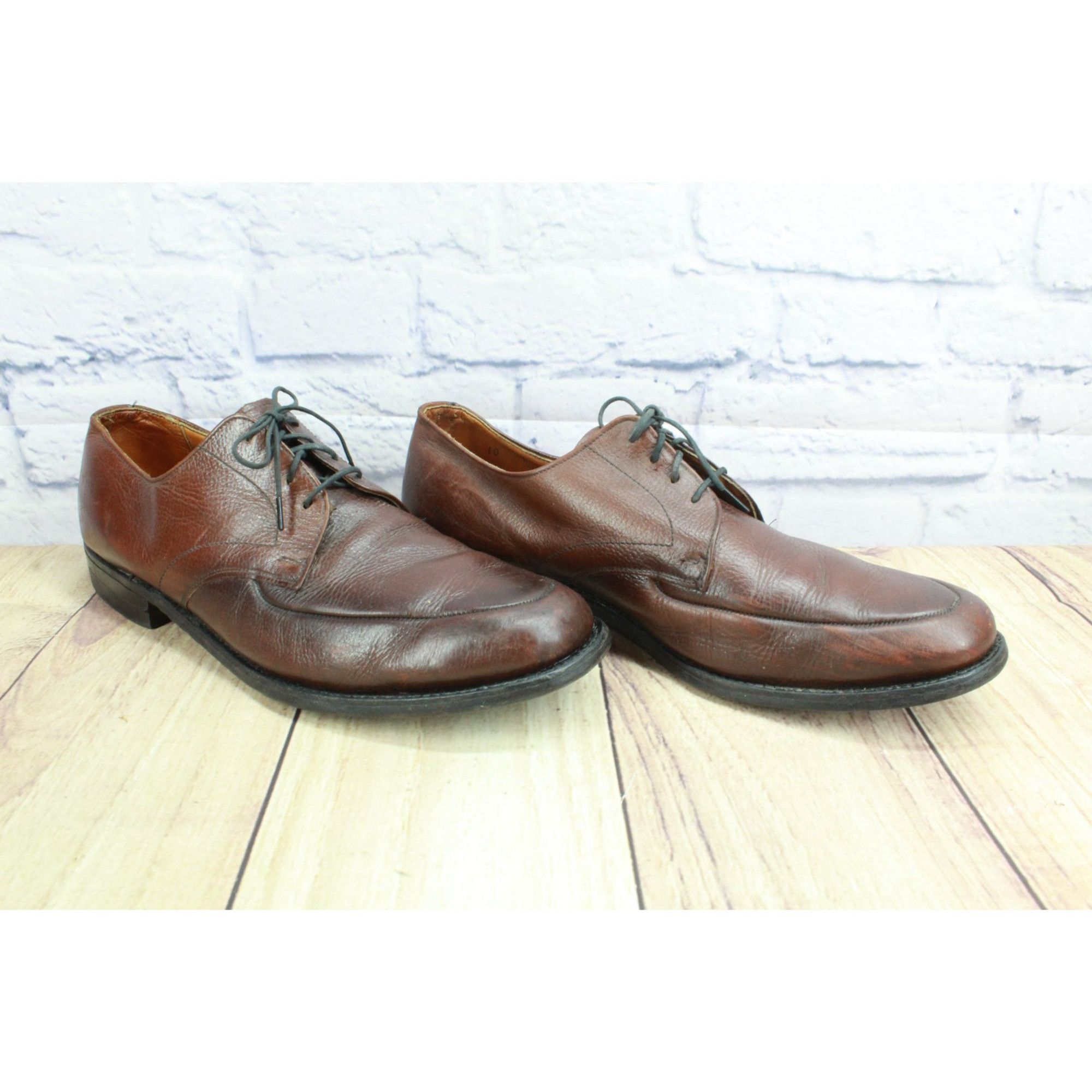 Other American Gentlemen Brown Leather Oxford Shoes Men's 10E Size US 10 / EU 43 - 3 Thumbnail