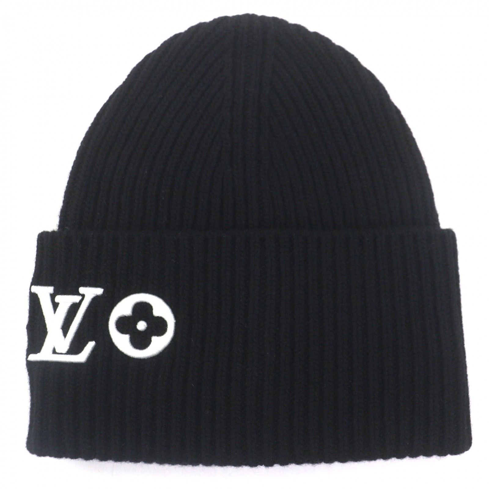 Louis Vuitton Louis Vuitton Louis Vuitton Headline Knit Beanie Textile Hats M77872 DUTY FREE for USA Size ONE SIZE - 1 Thumbnail