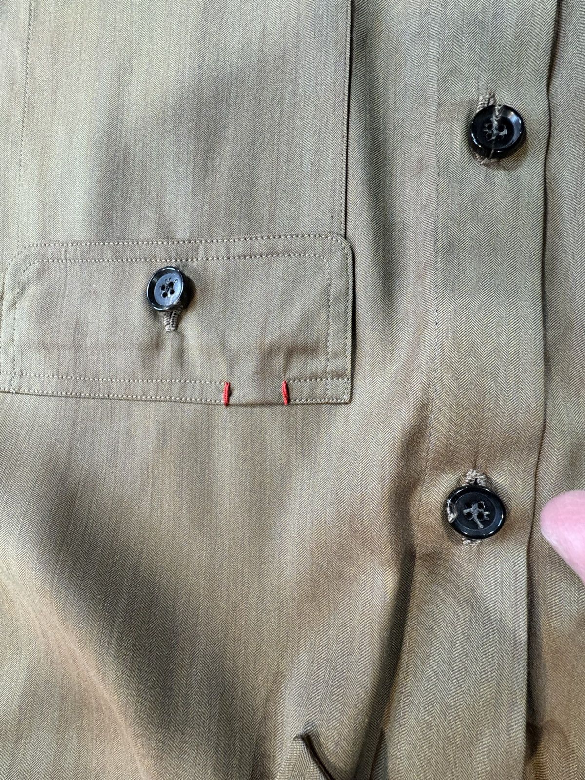 Isaia Napolii Isaia Napoli Natural Cashmere Beige Overshirt Size US M / EU 48-50 / 2 - 11 Thumbnail
