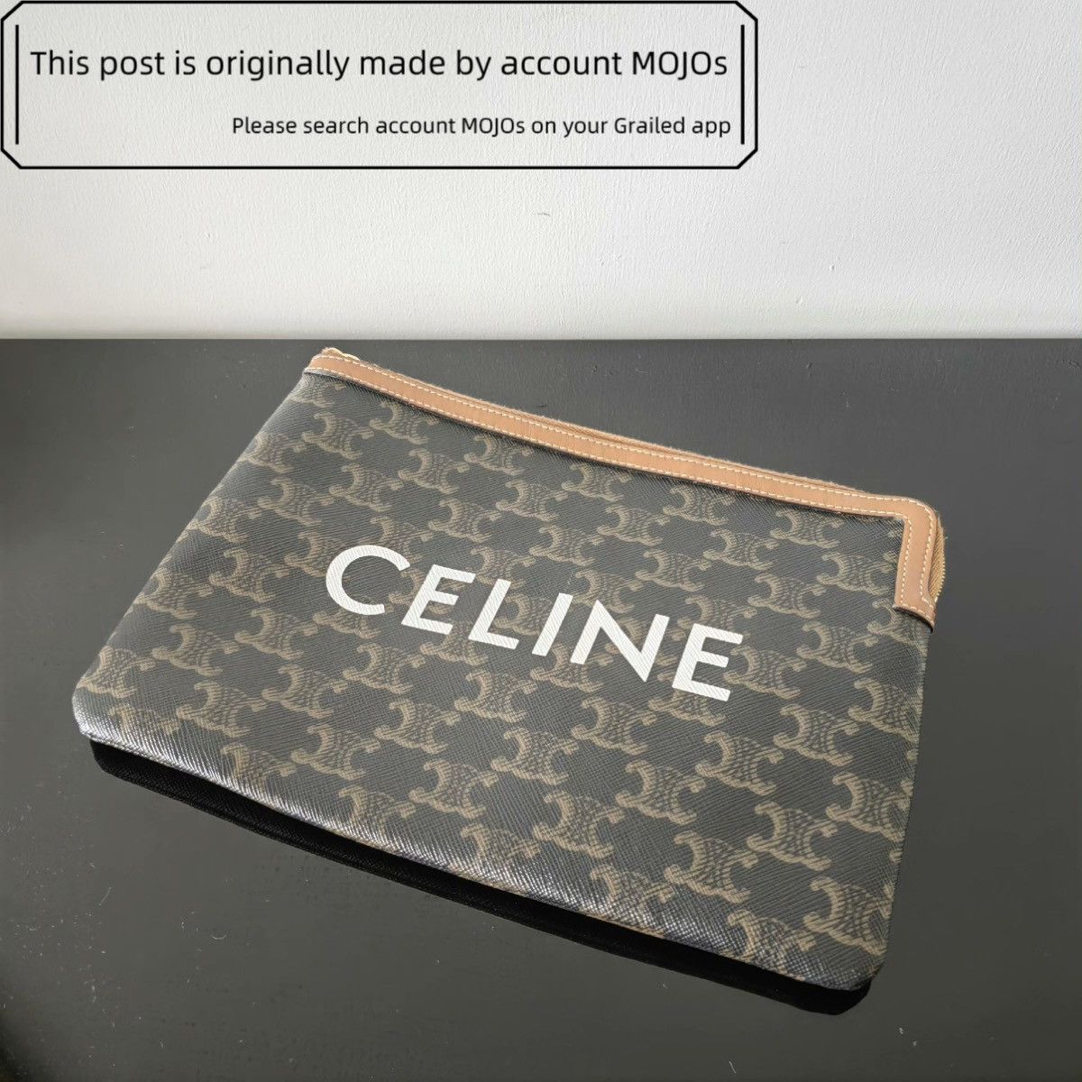 Celine Celine Logo Print Hand Bag mojos14143950 Size ONE SIZE - 1 Thumbnail