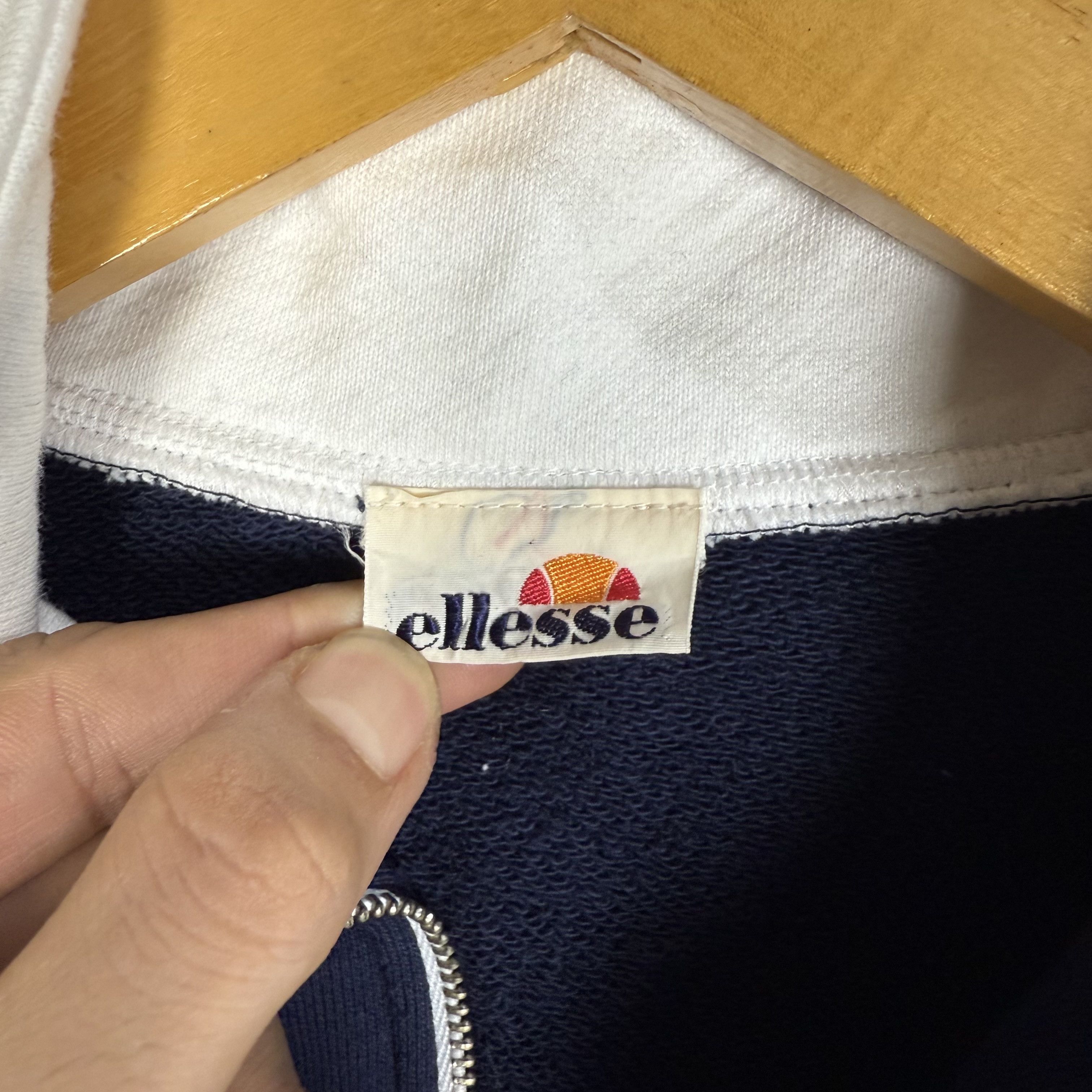 Ellesse Vintage Ellesse Half Zip Sweatshirt Size US S / EU 44-46 / 1 - 5 Thumbnail