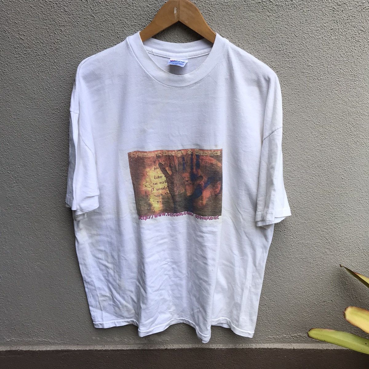 Vintage Vintage 90s GRAPHIC art tee windows software Size US XL / EU 56 / 4 - 1 Thumbnail