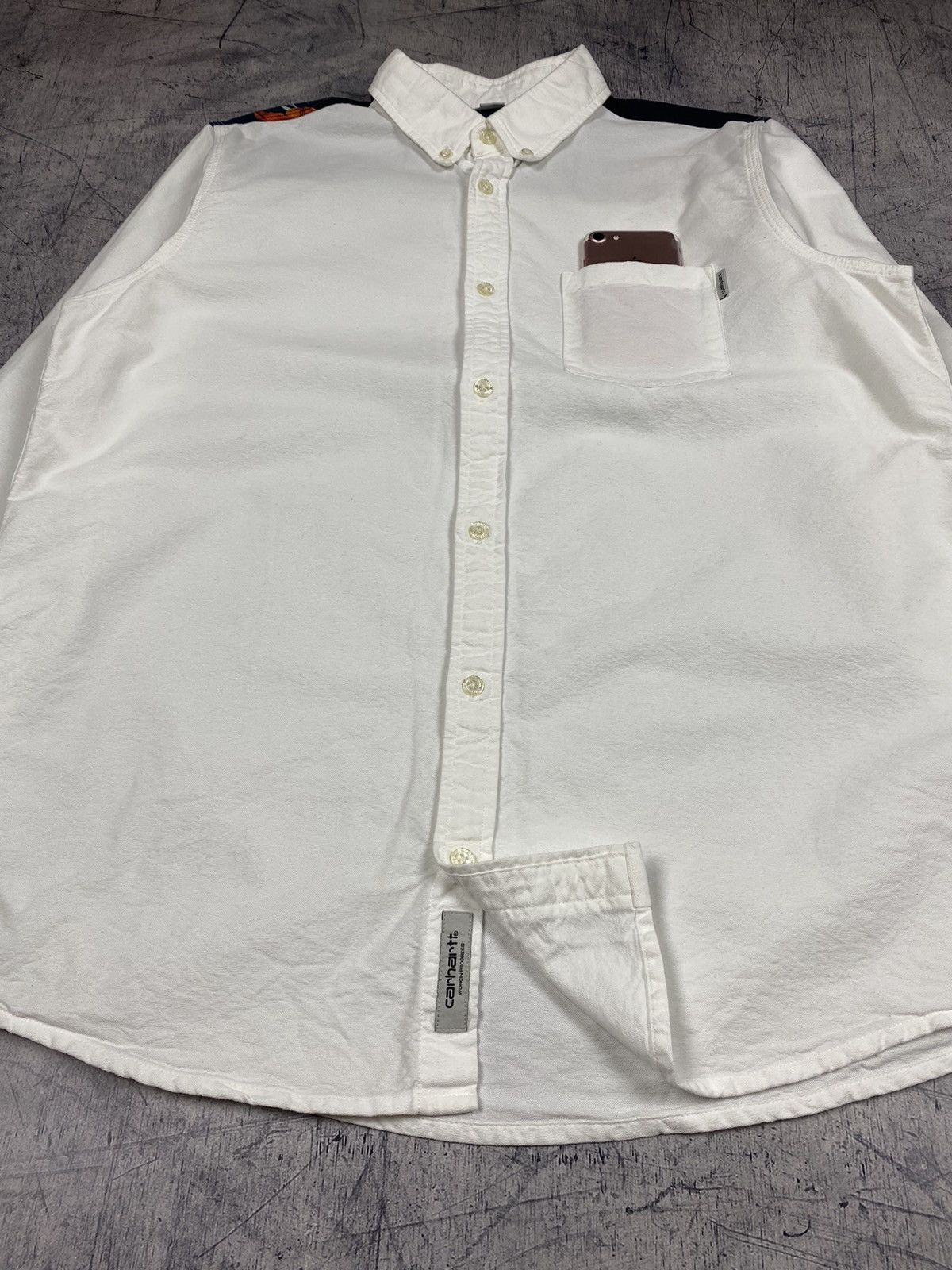Carhartt Wip Carhartt Wip Flower Print Designer Button Up Shirt y2k og Size US L / EU 52-54 / 3 - 9 Thumbnail