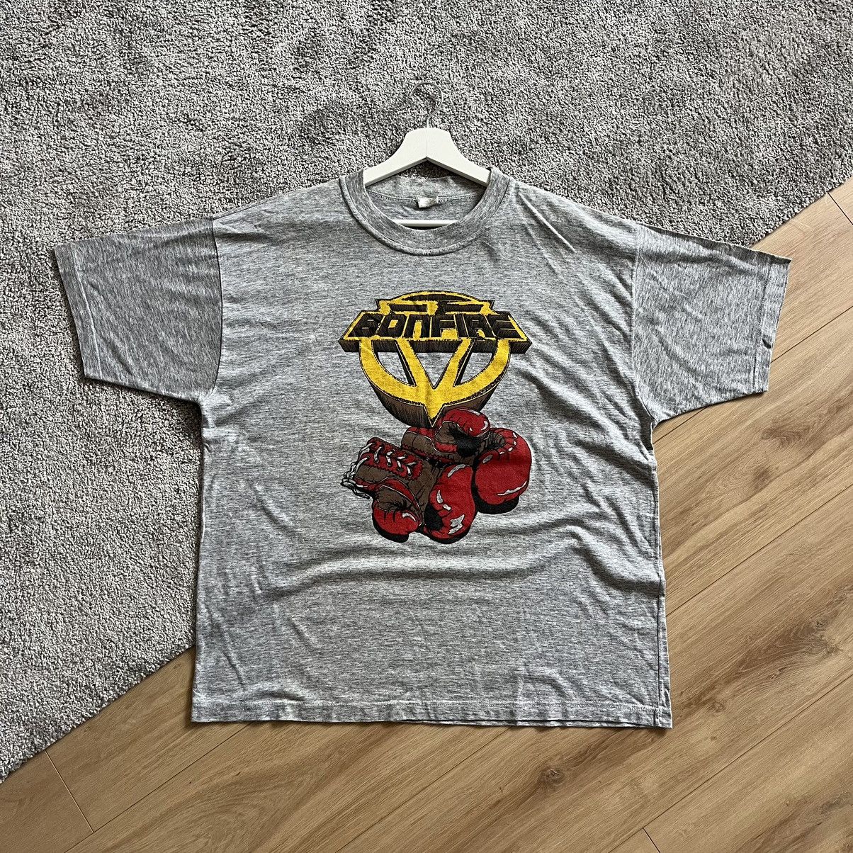 Bonfire Vintage 1991-1992 Bonfire Tour T-Shirt Size US XL / EU 56 / 4 - 1 Thumbnail