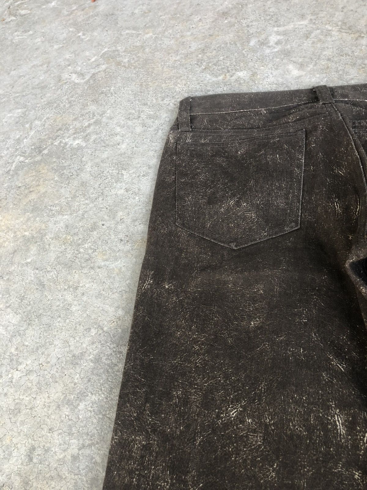 If Six Was Nine Nicole Club Flared Jeans Distressed Denim Size US 29 - 16 Thumbnail