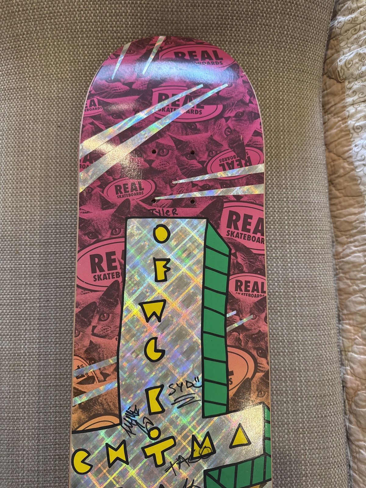 Odd Future 2012 OFWGKTA x REAL Deck – Multi-Signed Limited 67/100 Size ONE SIZE - 3 Thumbnail