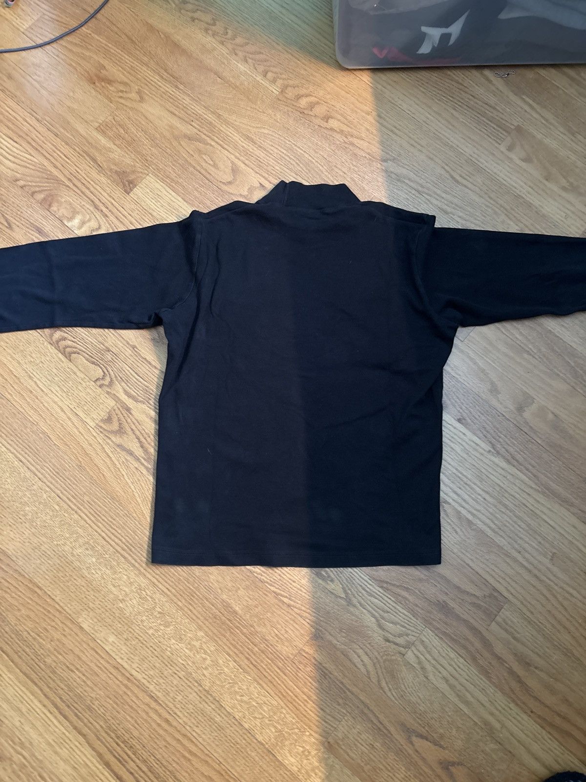 Uniqlo Uniqlo Black Mock Neck Long Sleeve Size US M / EU 48-50 / 2 - 2 Thumbnail