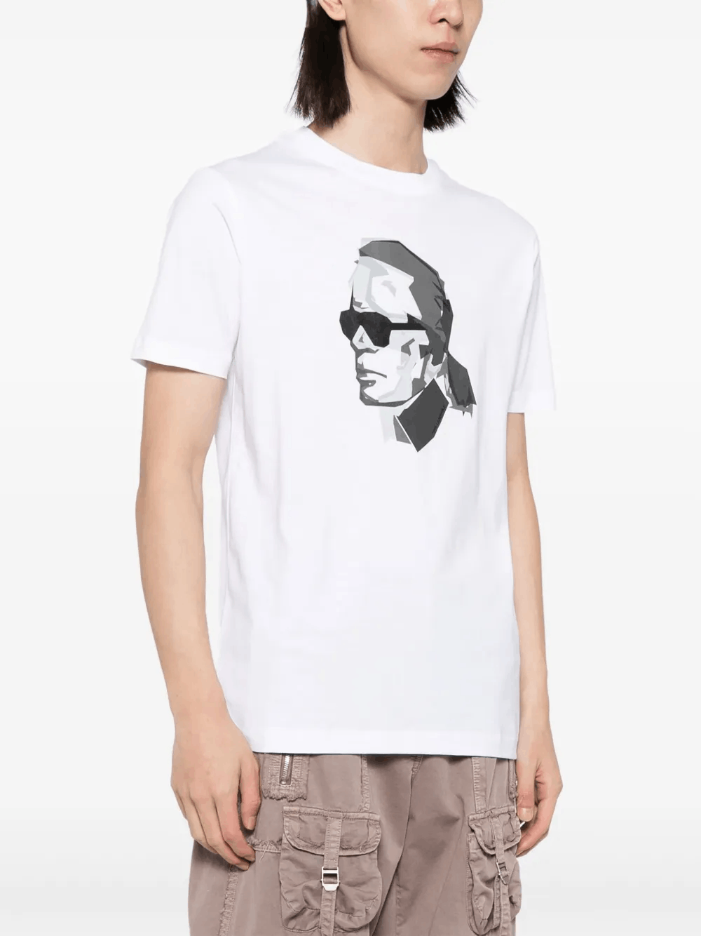 Other Men’s Graphic-Print Cotton T-Shirt in White Size US M / EU 48-50 / 2 - 1 Thumbnail