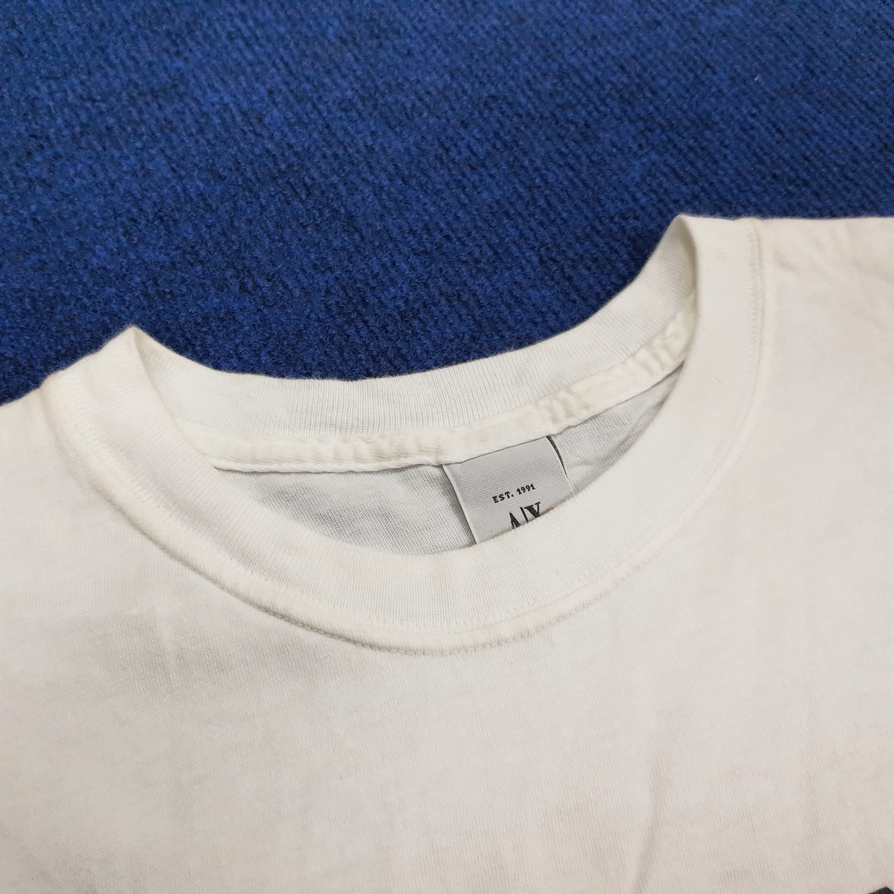Armani Exchange × Vintage Vintage Armani Exchange AX T-shirt Size US L / EU 52-54 / 3 - 4 Thumbnail