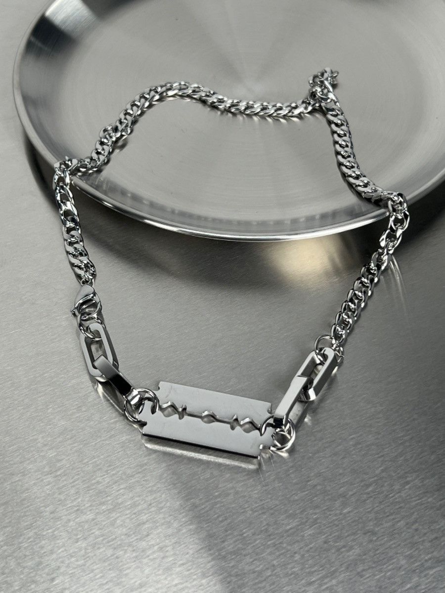 Jewelry × Vintage Hip hop fashion punk men's titanium steel necklace Size ONE SIZE - 2 Thumbnail