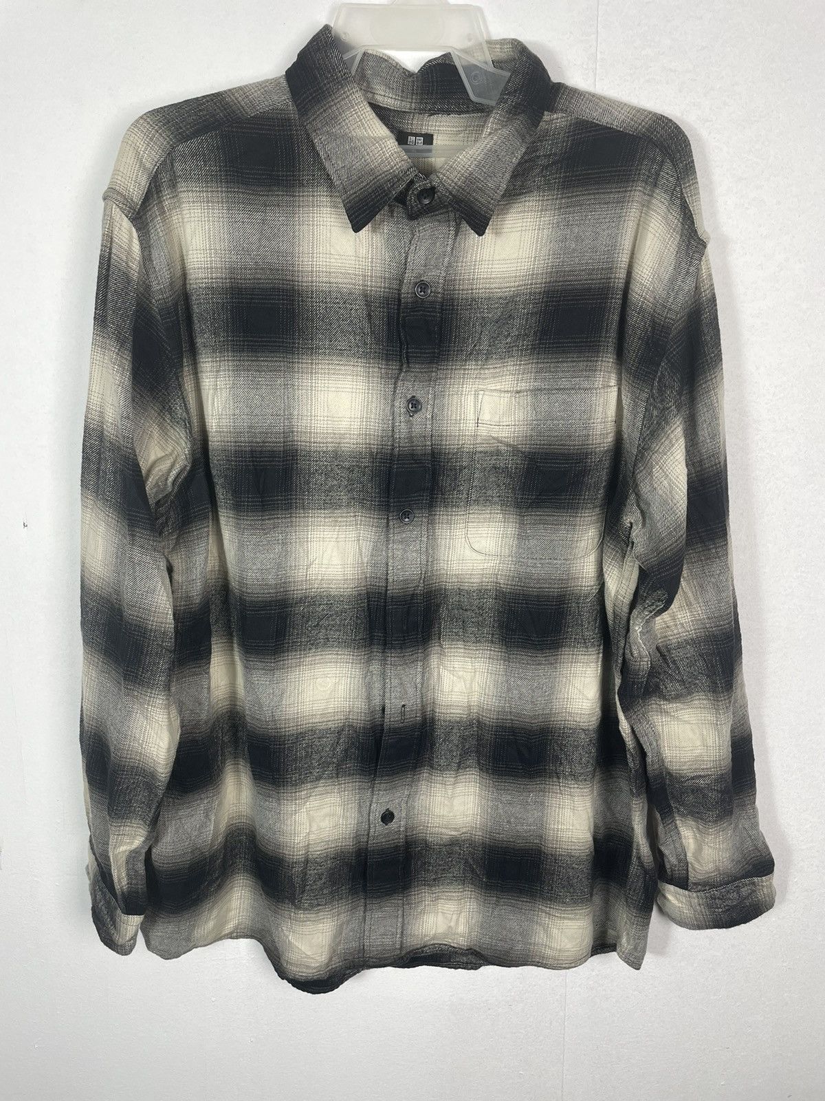Japanese Brand × Uniqlo Uniqlo Shadow Plaid Flanel Size US XL / EU 56 / 4 - 2 Thumbnail