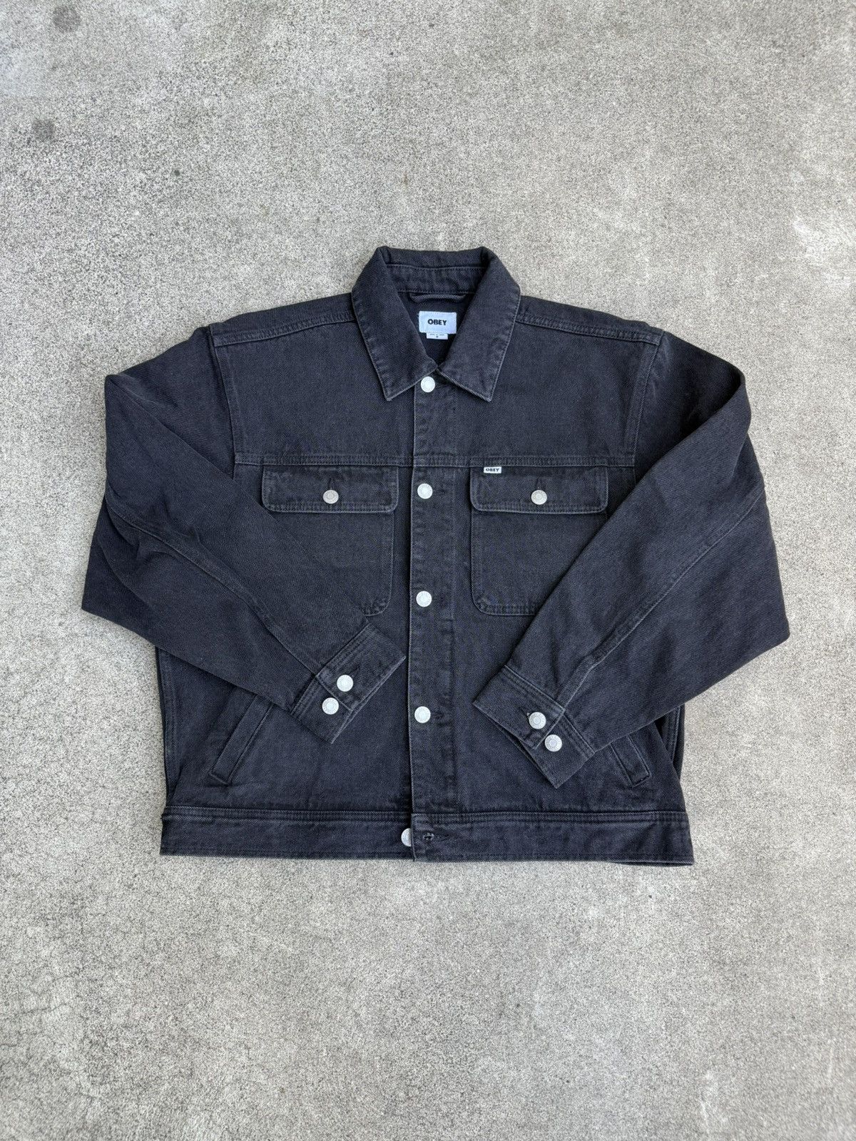 Obey Obey Denim Jacket Size US M / EU 48-50 / 2 - 1 Thumbnail