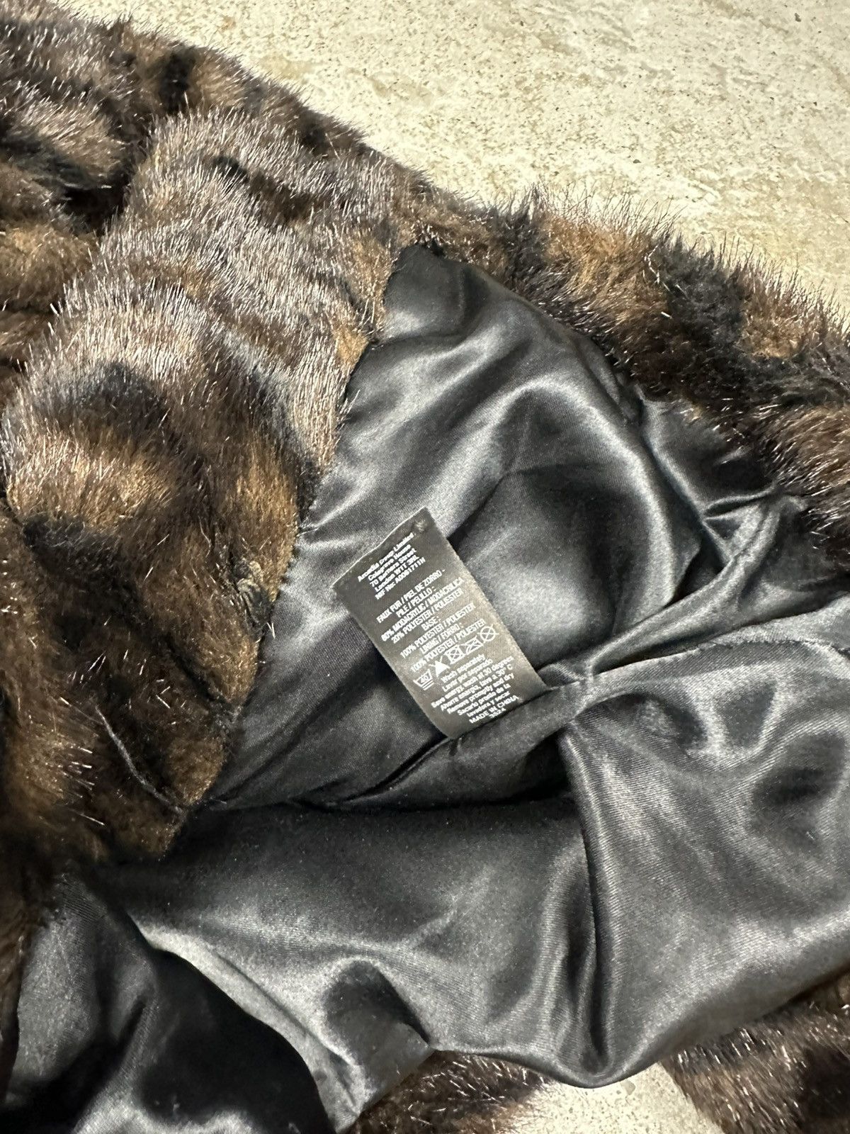 If Six Was Nine × Japanese Brand × Le Grande Bleu (L.G.B.) Vintage Y2K Faux Fur Brown Jacket Japanese Style Size US XS / EU 42 / 0 - 8 Thumbnail