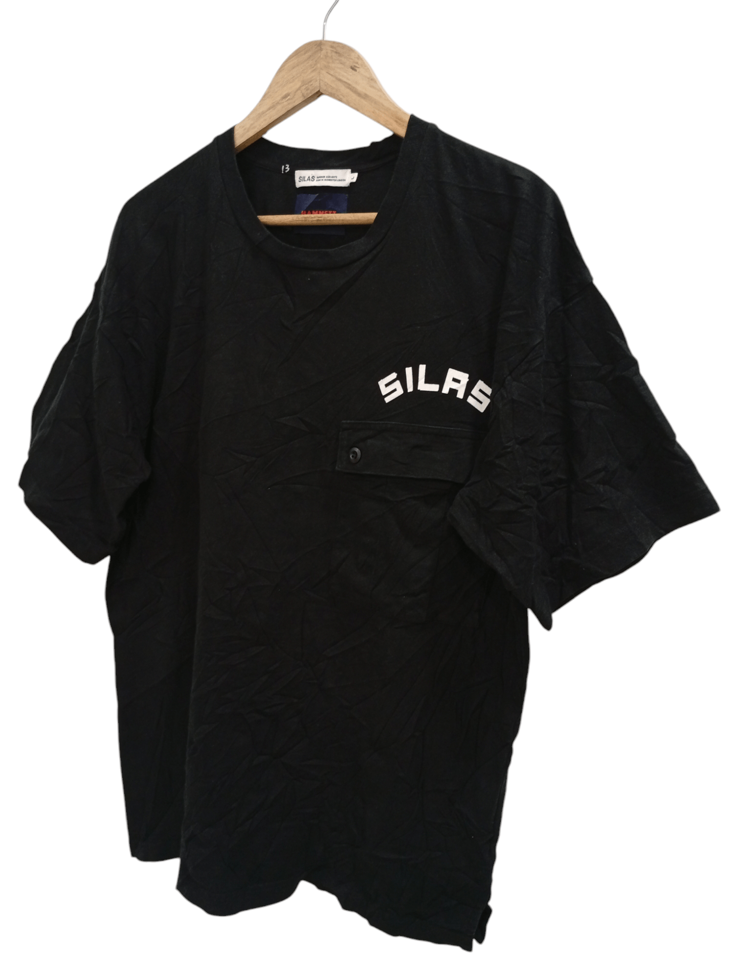 Katharine Hamnett London × Silas 🔥🔥Silas x Hamnett Graphic Pocket T-Shirt Size US L / EU 52-54 / 3 - 4 Thumbnail
