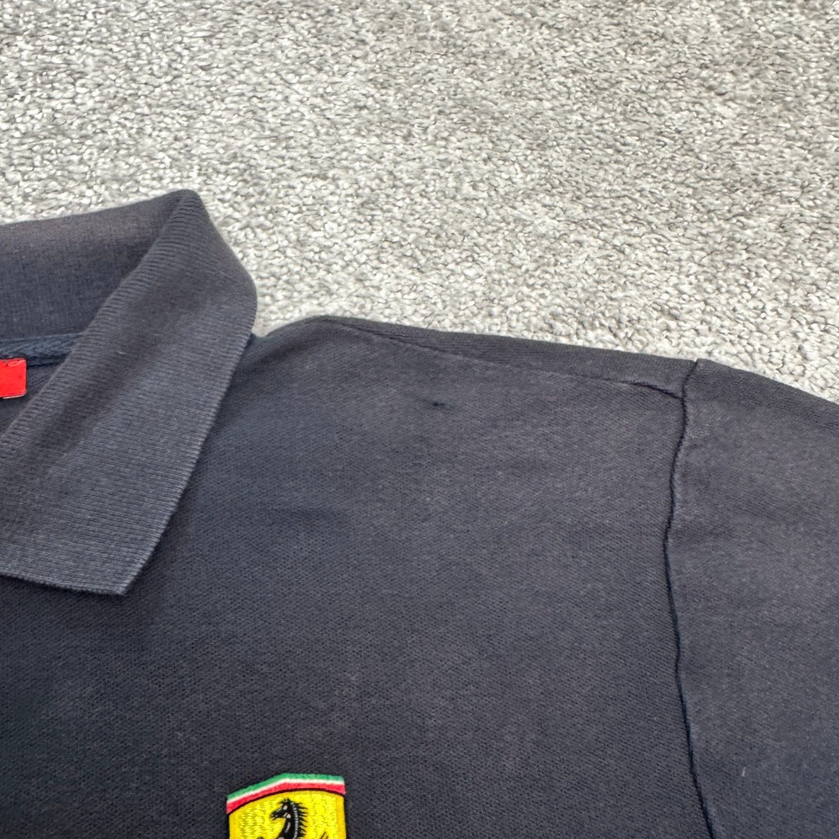 Ferrari Scuderia Ferrari Polo Shirt Mens XL Black Short Sleeve Logo Racing Cars Size US XL / EU 56 / 4 - 6 Thumbnail