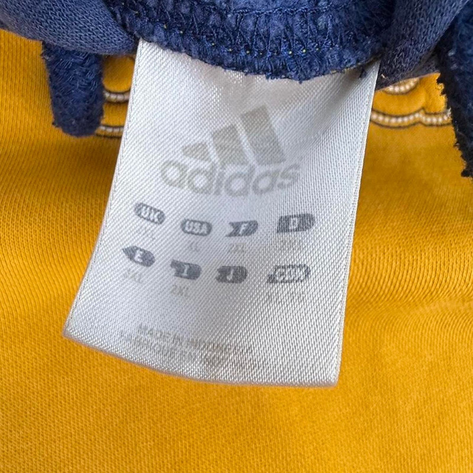 Adidas Baggy y2k adidas bloke two tone hoodie Size US XL / EU 56 / 4 - 4 Thumbnail