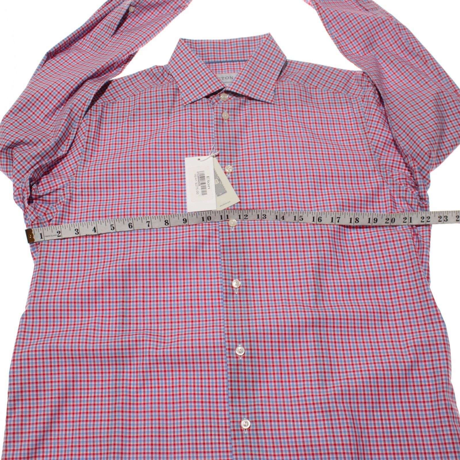Eton Eton New with tags Shirt Size L US In Red Size US L / EU 52-54 / 3 - 6 Thumbnail