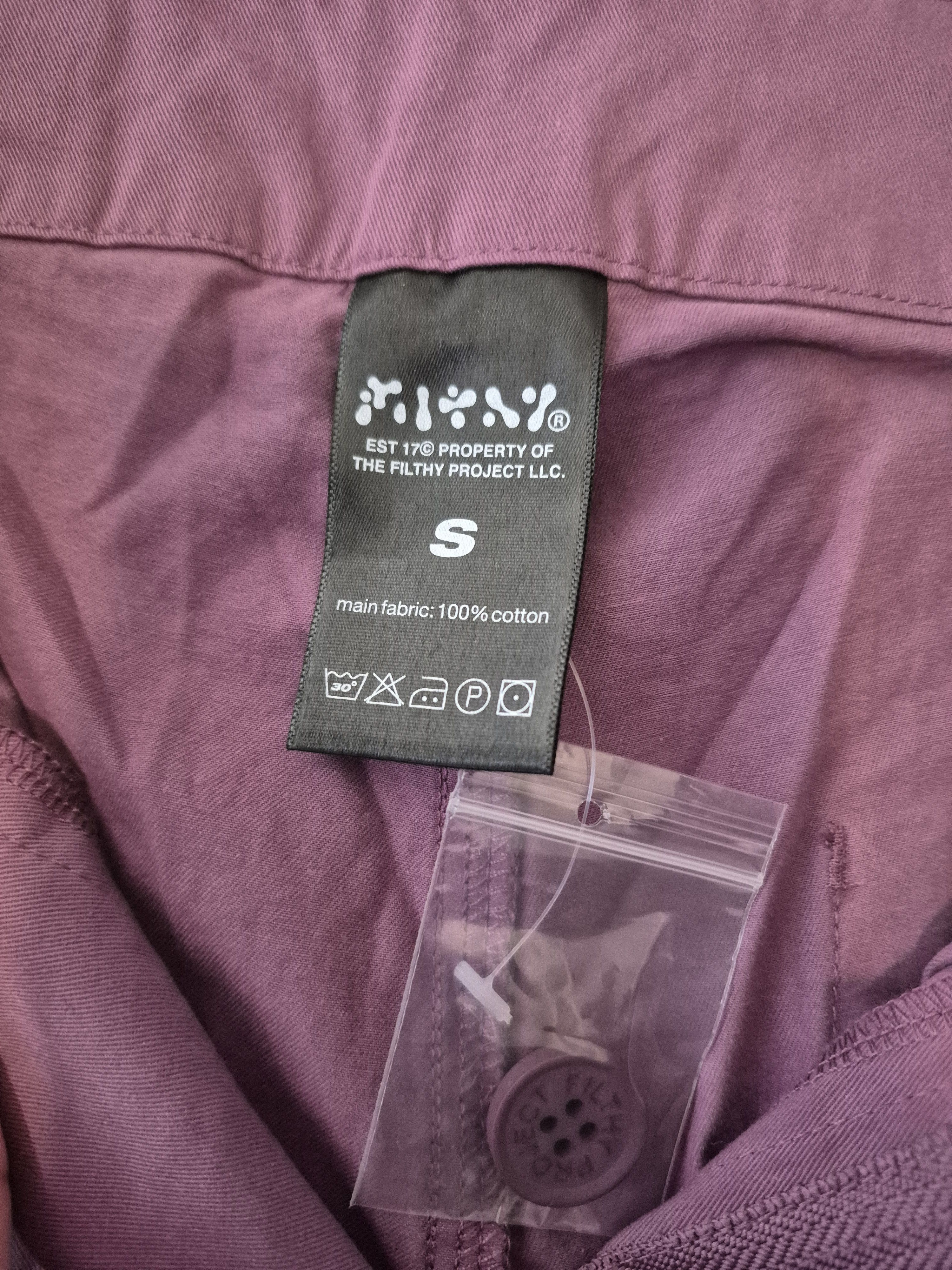 Other Very filthy shit lightweight trouser (plum) Size US 30 / EU 46 - 3 Thumbnail