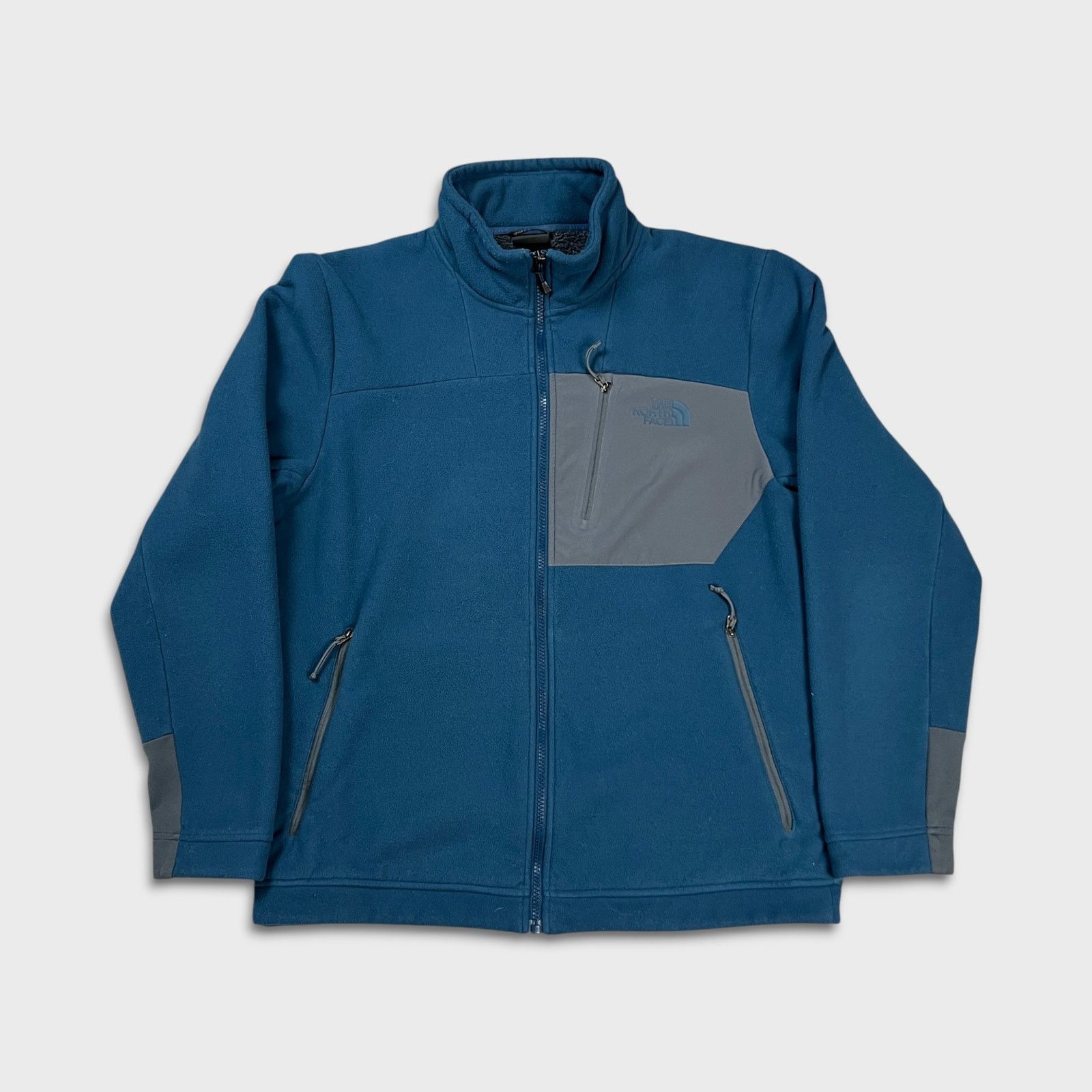 The North Face × Vintage The North Face Fleece Sweatshirt Outdoor Full Zip Jacket Size US M / EU 48-50 / 2 - 1 Thumbnail