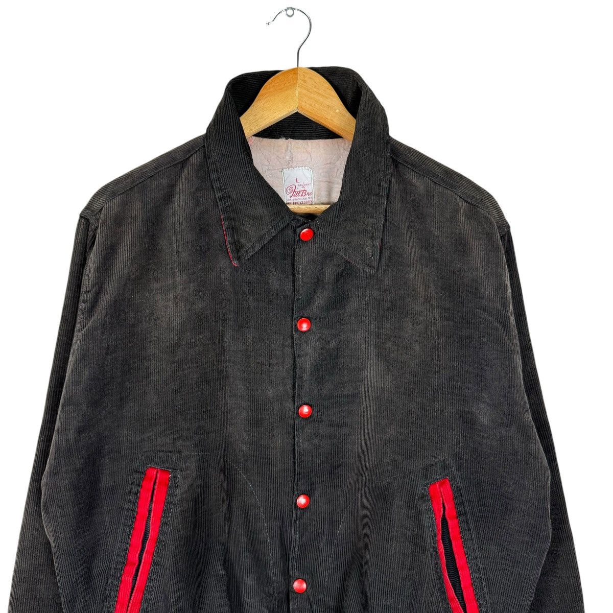 Vintage ☀️60s FITT BROS CORDUROY VARSITY JACKET Size US M / EU 48-50 / 2 - 3 Thumbnail