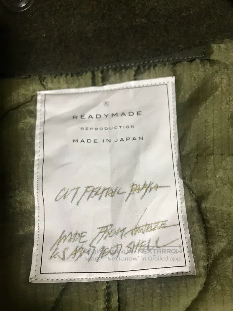 READYMADE Ready Made Cut Fishtail Military Cloth Windbreaker Size US S / EU 44-46 / 1 - 5 Thumbnail