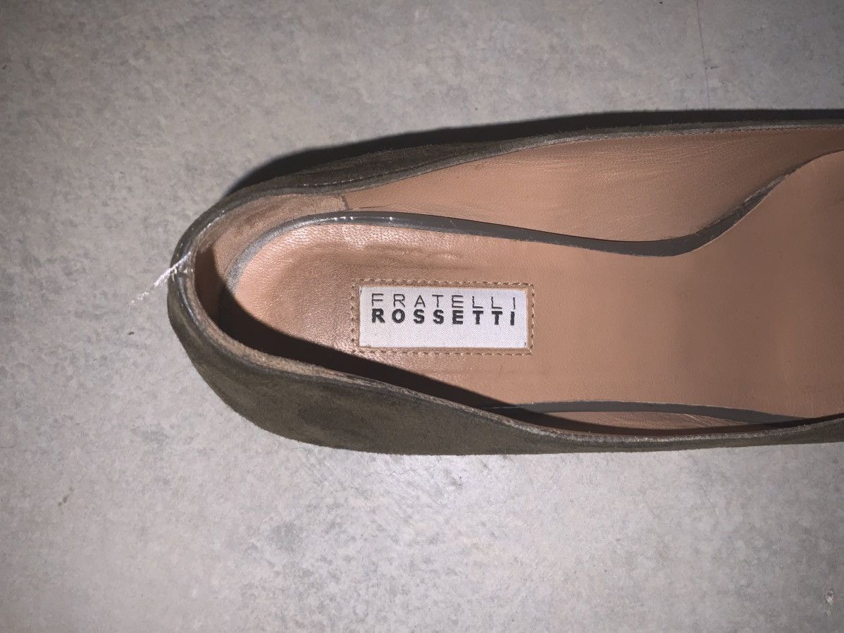 Fratelli Rossetti Olive suede fringe loafers Size US 6.5 / IT 36.5 - 6 Thumbnail