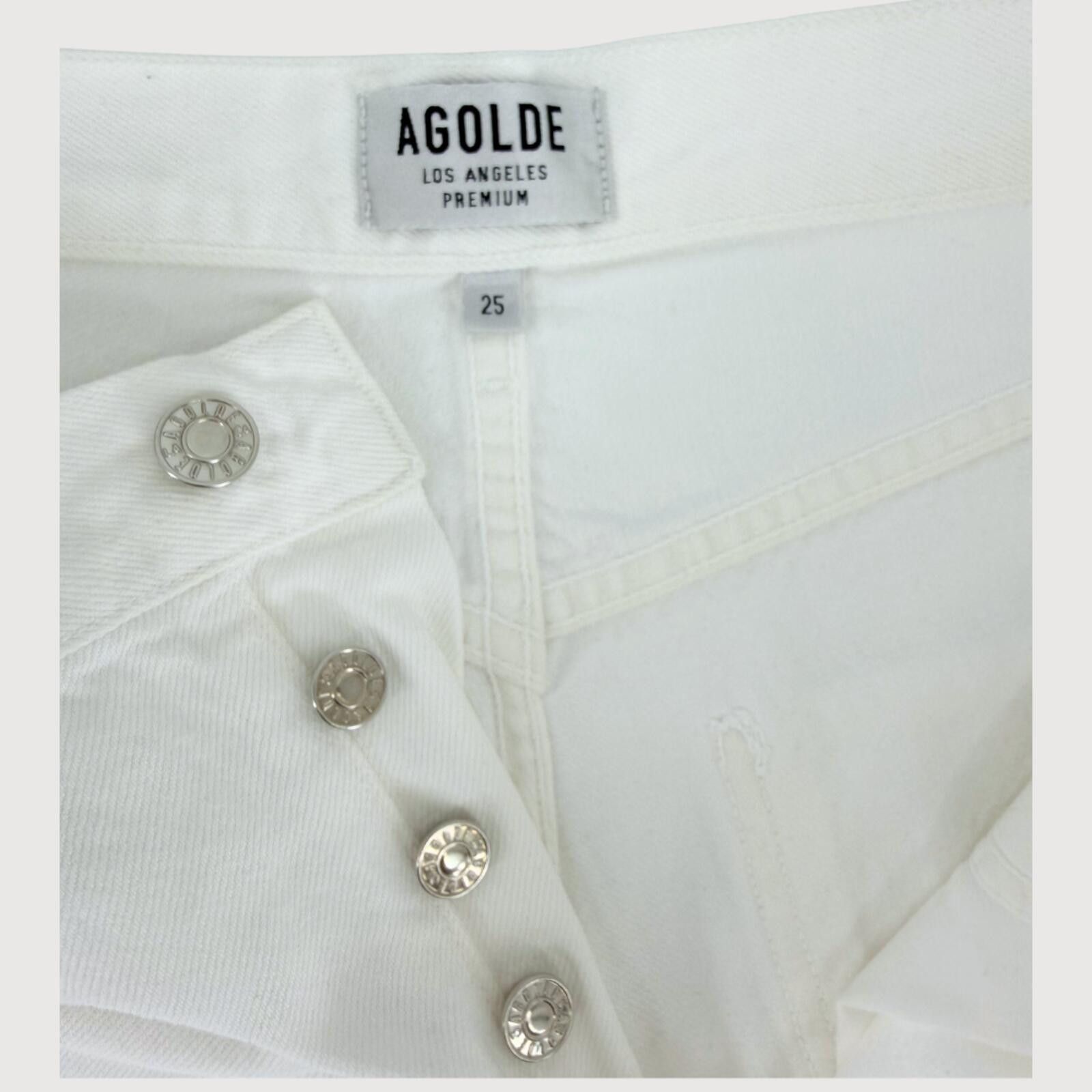 Agolde AGOLDE 90s High Rise Straight Jeans 25 Size 25" / US 0 / IT 36 - 4 Thumbnail