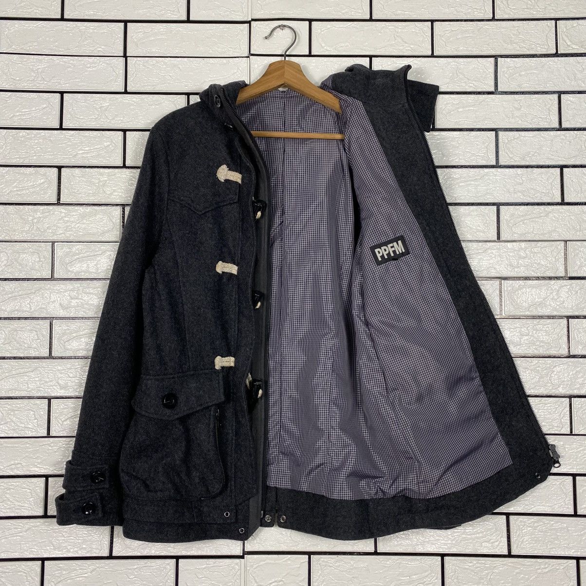 PPFM 📌Wool Duffle Cropped Jacket Punk PPFM Japan Size US L / EU 52-54 / 3 - 13 Thumbnail