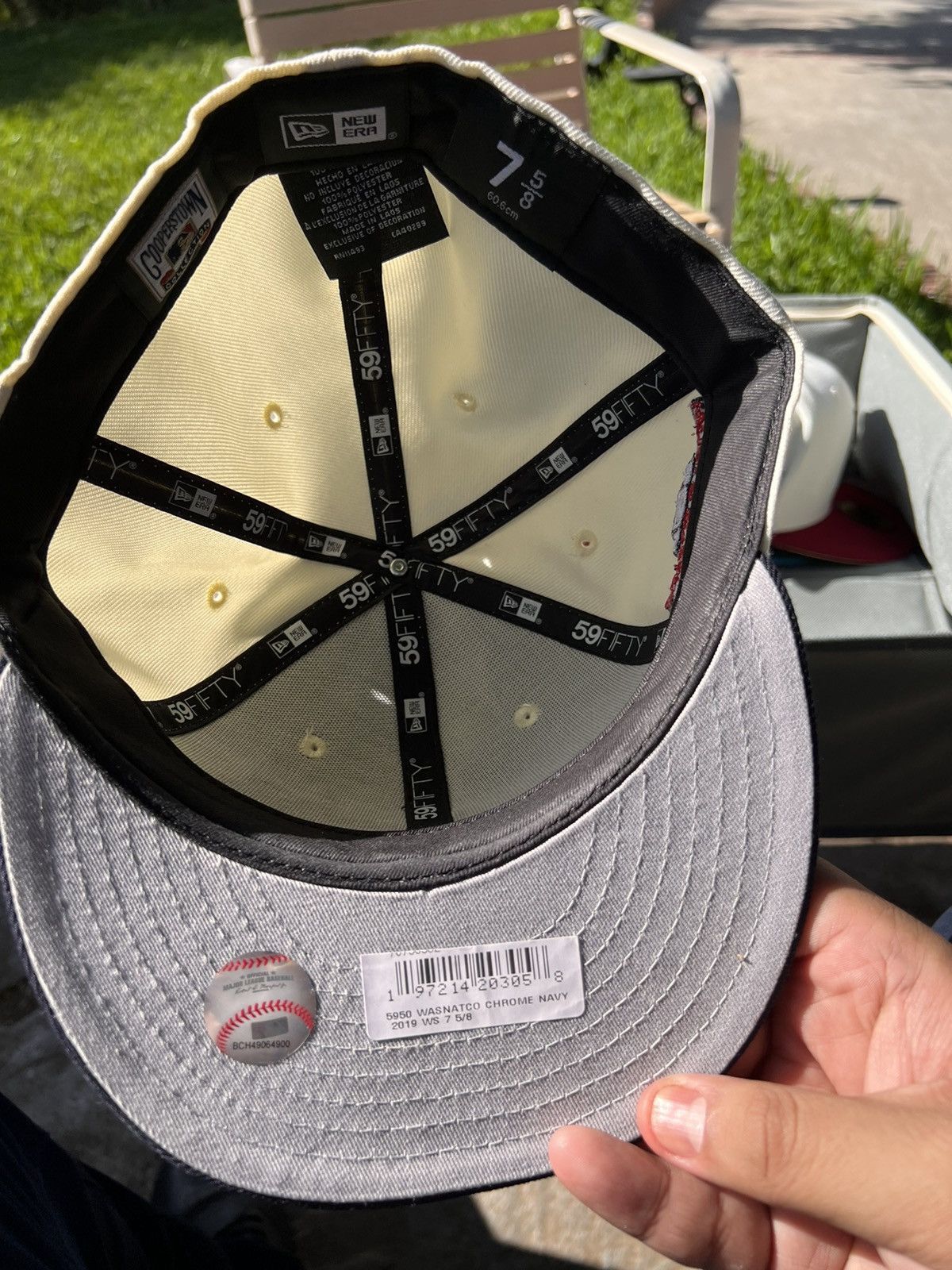 Hat Club × New Era Washington Nationals Script 2019 World Series Patch 7 5/8 Size ONE SIZE - 3 Thumbnail