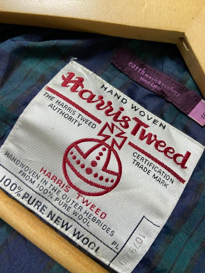 Harris Tweed Harris Tweed Earth Music & Ecology Jacket (192) Size US S / EU 44-46 / 1 - 3 Thumbnail
