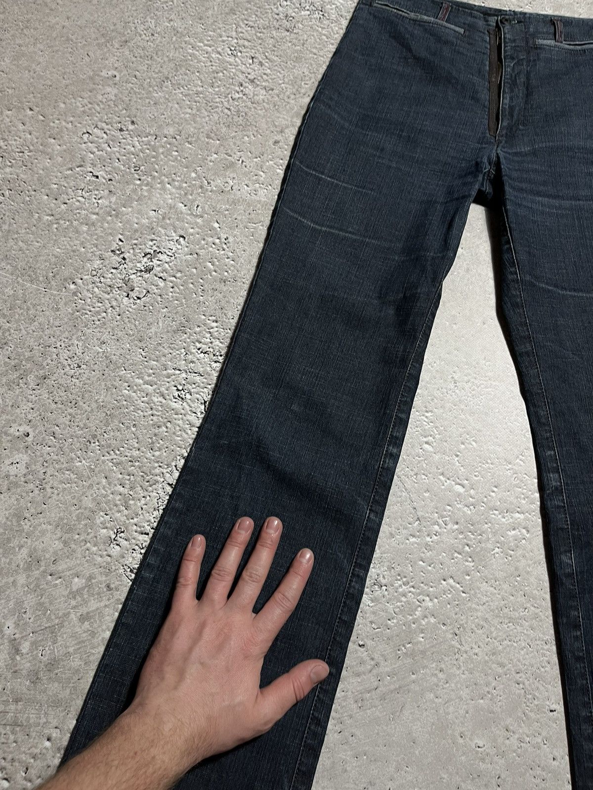 Designer × Marithe + Francois Girbaud Vintage Marithe Francois Girbaud MFG Straight Jeans Pants Size 30" / US 8 / IT 44 - 4 Thumbnail