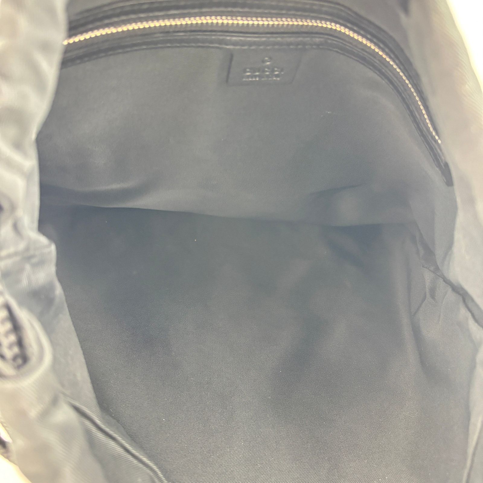 Gucci Gucci "Real" Drawstring Backpack Leather 14.5x15.5 Size ONE SIZE - 6 Thumbnail