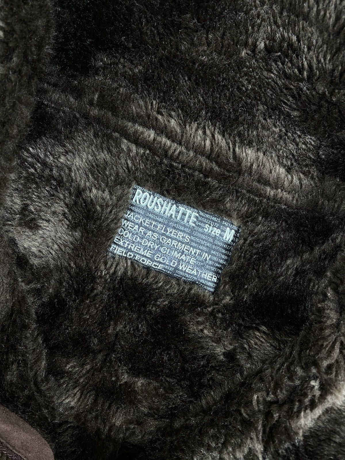 Japanese Brand Vintage Roushatte Faux Fur Lining Leather Suede Jacket Size US M / EU 48-50 / 2 - 9 Thumbnail